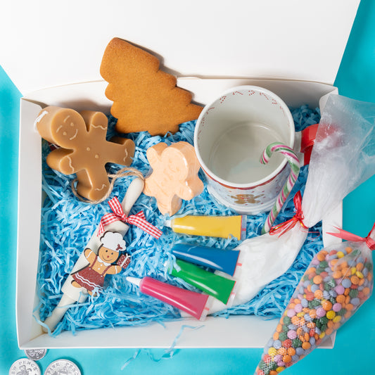 Festive Kids Gift Box: Jolly Gingerbread Workshop